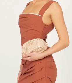 Juliet Clutch in Nude