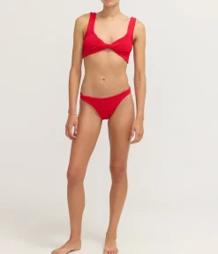 Juno Twist Bikini in Red