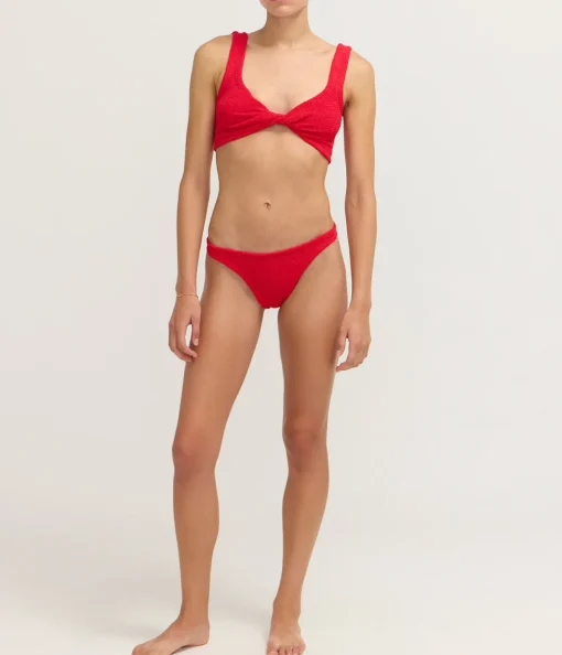 Juno Twist Bikini in Red
