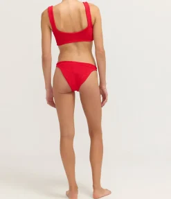 Juno Twist Bikini in Red