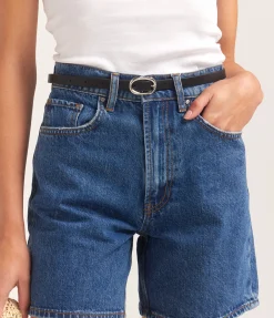 Kat Short in Medium Indigo