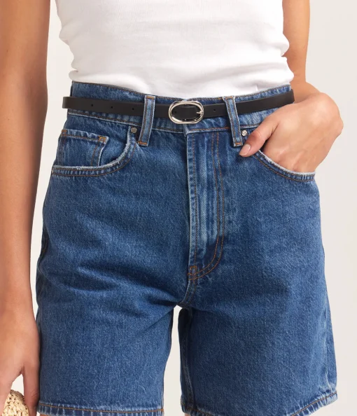 Kat Short in Medium Indigo