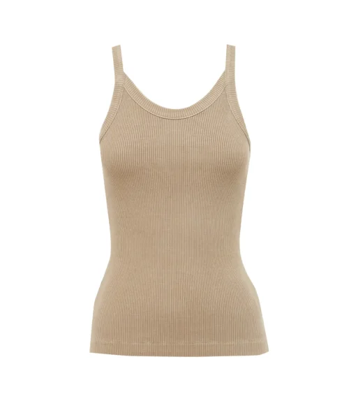 Katia Scoop Neck Tank in Sandatlas