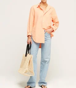 Kayla Shirt in Papaya
