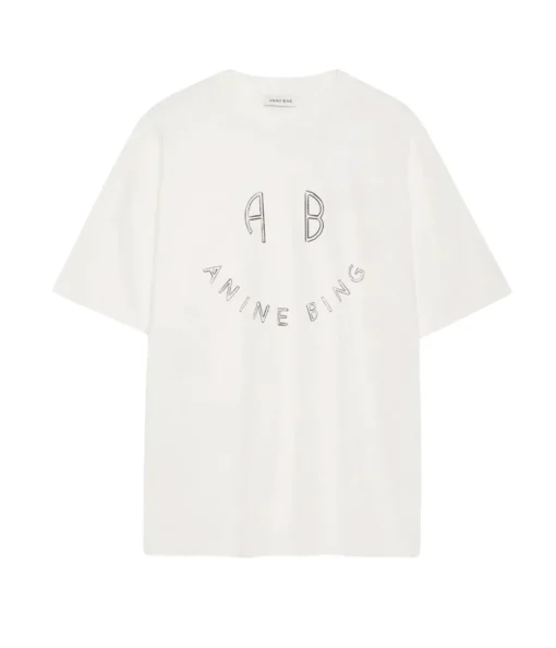 Kent Smiley Tee in Ivory