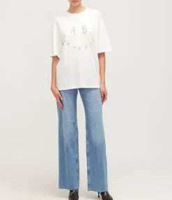 Kent Smiley Tee in Ivory