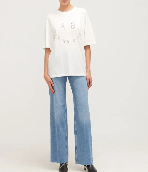 Kent Smiley Tee in Ivory