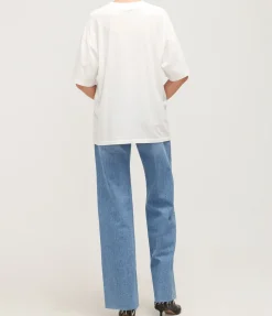Kent Smiley Tee in Ivory
