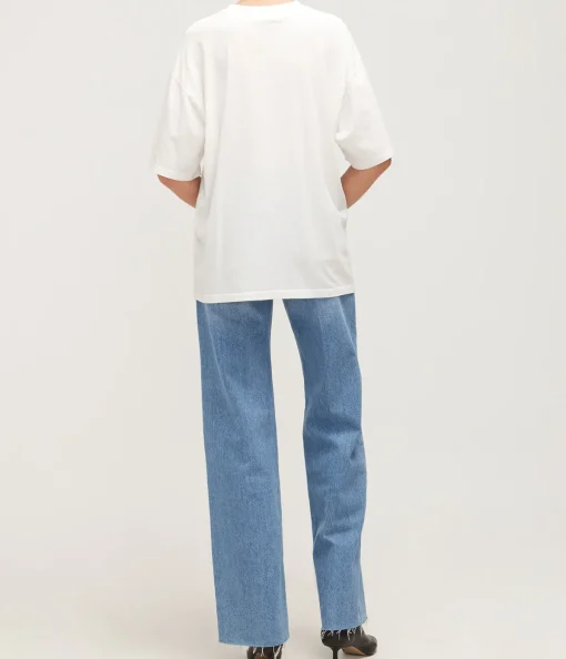 Kent Smiley Tee in Ivory