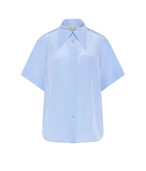 Kiki Short Sleeve Shirt in Cornflower