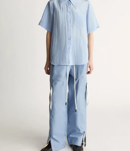 Kiki Short Sleeve Shirt in Cornflower