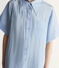 Kiki Short Sleeve Shirt in Cornflower