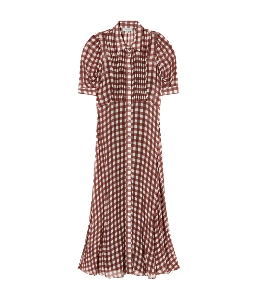 Kitty Shirtdress in Chocolate