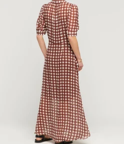 Kitty Shirtdress in Chocolate