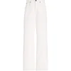 Koko High Rise Straight Jean in White