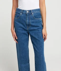 Koko High Rise Straight Jean in Claremont