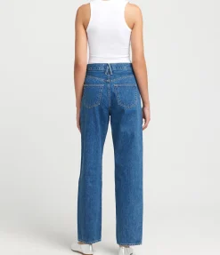 Koko High Rise Straight Jean in Claremont