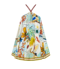 La Charrasca Mini Dress in Multi