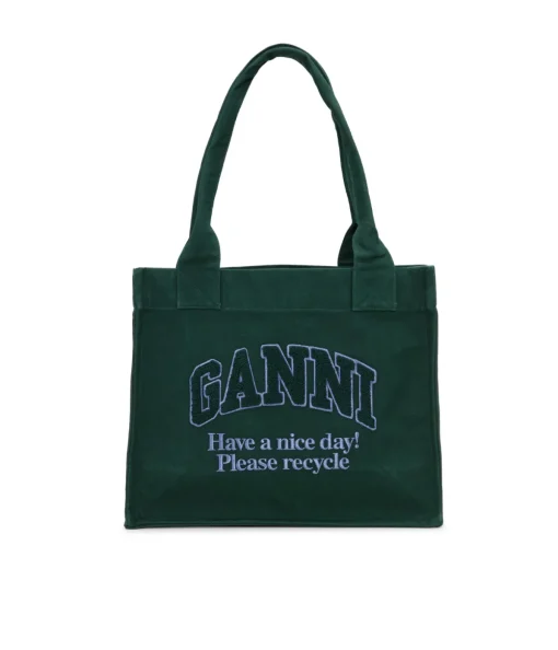 Large Shopper Bag in Forest