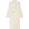 Layton Trench in Cream