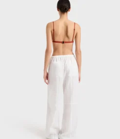 Leiden Relaxed Pant in White