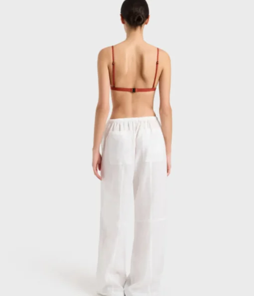 Leiden Relaxed Pant in White