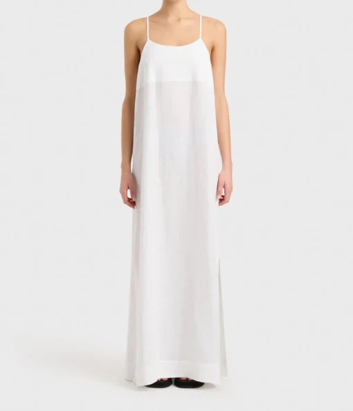 Leiden Universal Cami Dress in White