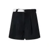 Libertine Belted Waist Short in Midnight