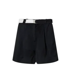 Libertine Belted Waist Short in Midnight