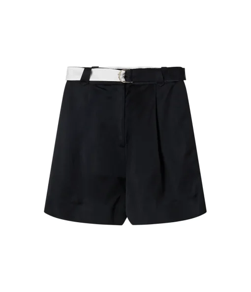 Libertine Belted Waist Short in Midnight