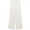 Lilo Pleated Pant in Ivory
