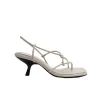 Lily Strappy Heel in Milk