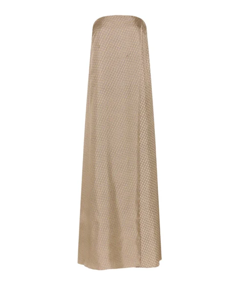 Linka Silk Wrap Maxi Dress in Duo Linka