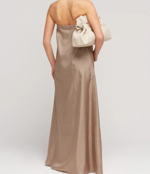 Linka Silk Wrap Maxi Dress in Duo Linka