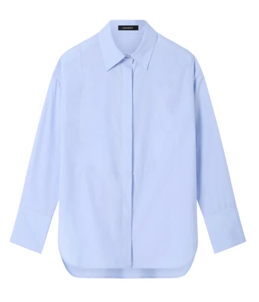 Linter Shirt in Sky