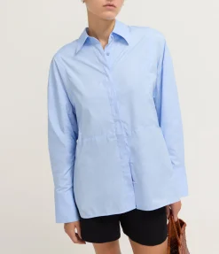 Linter Shirt in Sky
