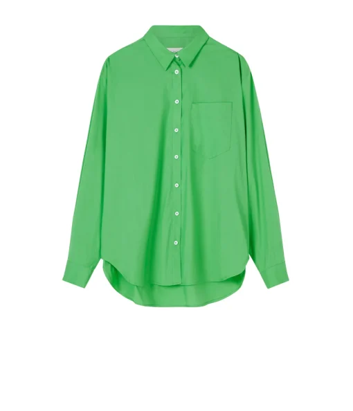 LM Classic LS Shirt in Bottle Green