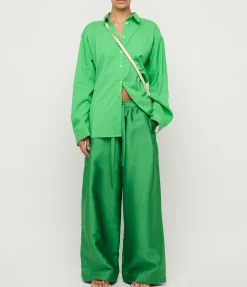 LM Classic LS Shirt in Bottle Green