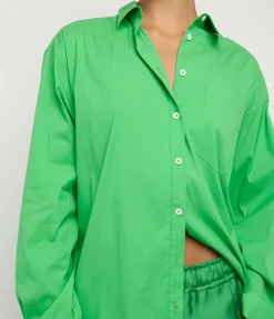 LM Classic LS Shirt in Bottle Green