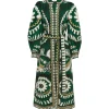 Long Sleeve Caftan in Charlough Print