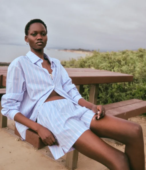 Loretto Short in Hot Spring Stripe