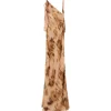 Lori Slip Dress in Hazelnut