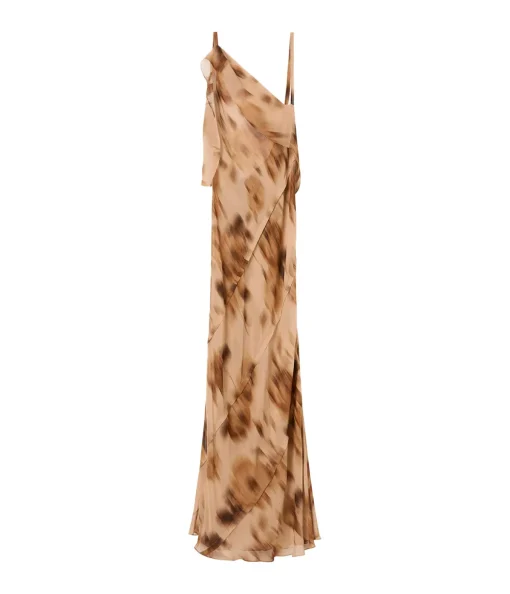 Lori Slip Dress in Hazelnut