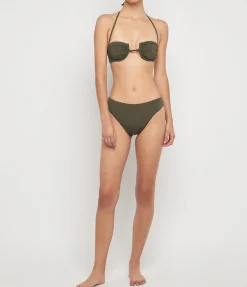 Lorient Bottom in Safari Green
