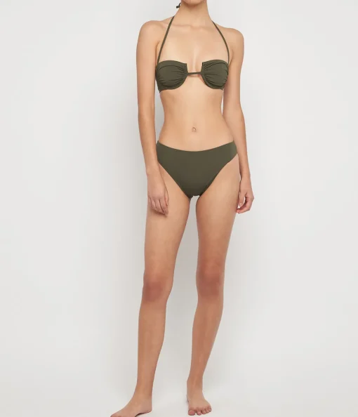 Lorient Bottom in Safari Green