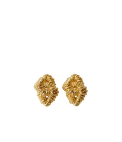 Loto Earrings in Gold