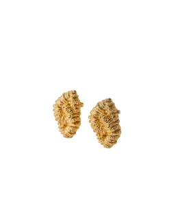 Loto Earrings in Gold