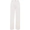 Low Slung Baggy Jean in Milkshake