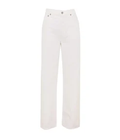 Low Slung Baggy Jean in Milkshake