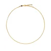 Lucy Williams X Missoma Textured Snake Chain Necklace in Gold